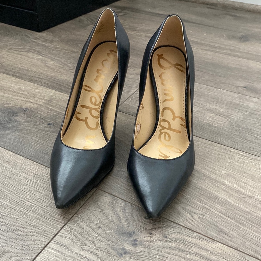 Sam Edelman black pointed heels
